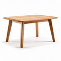 Table en bois de hêtre de dimensions 120 x 80 x 75cm pour salle à manger
